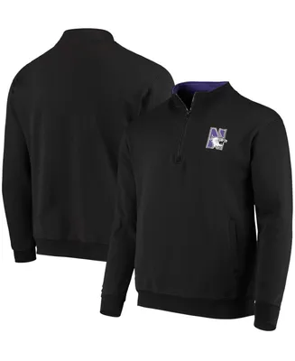 Men's Northwestern Wildcats Tortugas Logo Quarter-Zip Jacket