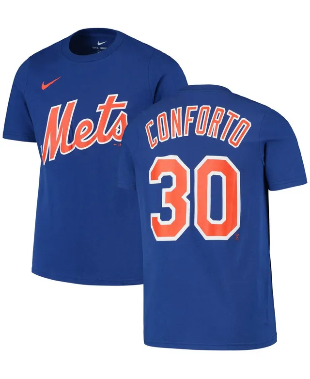 Youth Mitchell & Ness Darryl Strawberry White New York Mets Sublimated Player T-Shirt Size: Medium