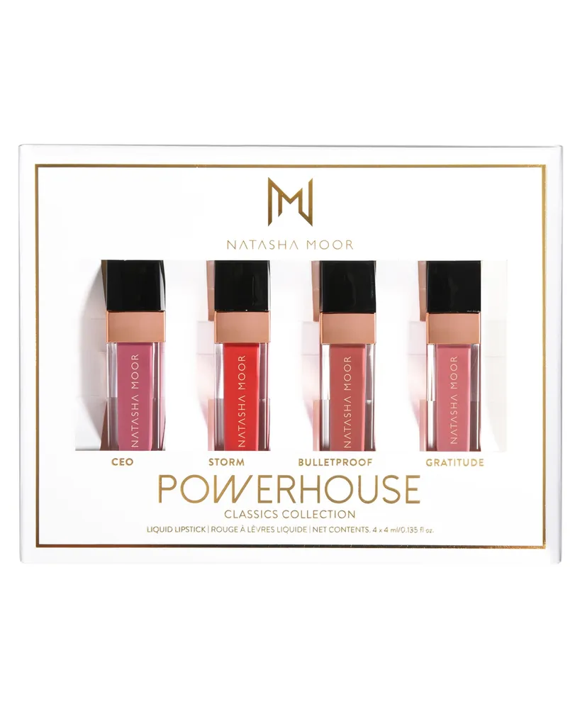 Natasha Moor 4-Pc. Powerhouse Classics Collection Mini Molten Matte Set