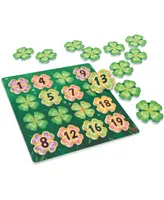 Tiki Editions Lucky Numbers - Be First to Complete Your Garden, Draw, Place or Swap Clovers