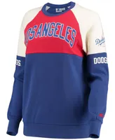 Chicago Cubs DKNY Sport Women's Lily V-Neck Pullover Sweatshirt - Royal