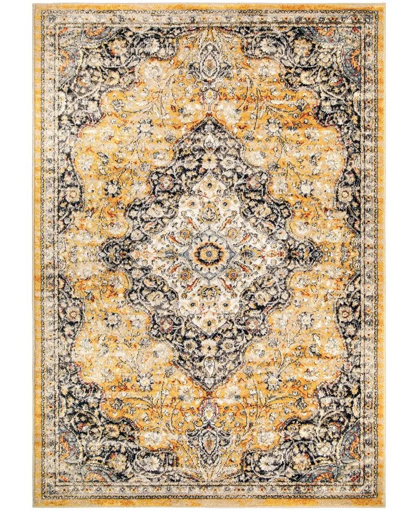 Orian Gemstones Cressida 9' x 13' Area Rug - Gold