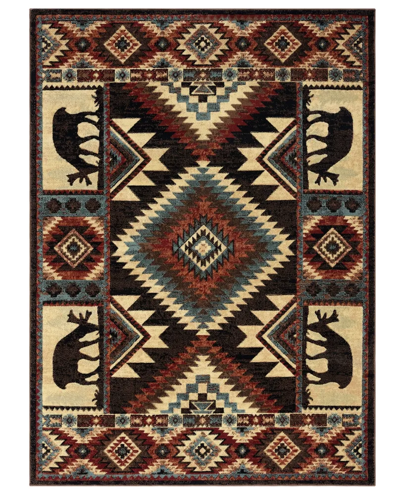 Global Rug Designs Teton Southwest 7'10" x 10'5" Area Rug