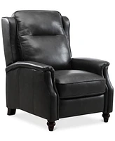 Closeout! Haizen 32" Leather Power Recliner, Created for Macy's