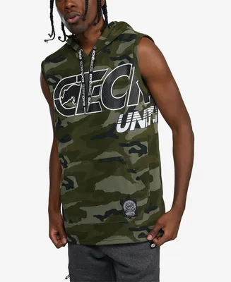 Ecko Unltd Men's Sleeveless Mega Man Hoodie