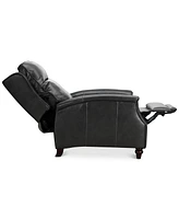 Closeout! Haizen 32" Leather Power Recliner, Created for Macy's