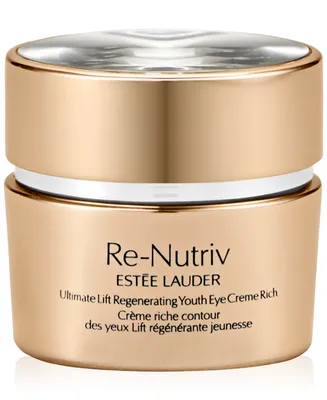 Estee Lauder Re-Nutriv Ultimate Lift Regenerating Youth Eye Creme Rich, 0.5
