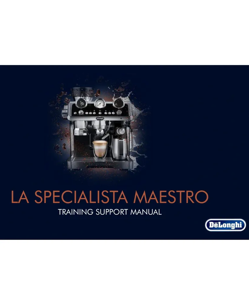 De'Longhi La Specialista Maestro Espresso Machine - Stainless Steel