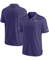 Men's Purple Baltimore Ravens Sideline Victory Coaches Performance Polo Shirt