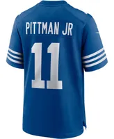 Men's Michael Pittman Jr. Royal Indianapolis Colts Alternate Game Jersey