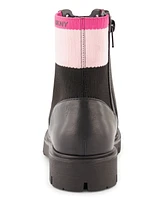 Dkny Big Girls Stassi Knit Moto Boots