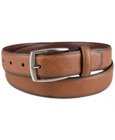 Club Room Men's Faux Leather Pebble Grain Stretch Belt, Created for Macy's