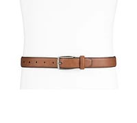 Club Room Men's Faux Leather Pebble Grain Stretch Belt, Created for Macy's