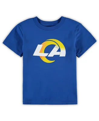 Preschool Boys and Girls Royal Los Angeles Rams Team Logo T-shirt