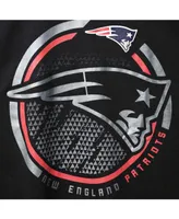 Men's Big and Tall Black New England Patriots Color Pop T-shirt