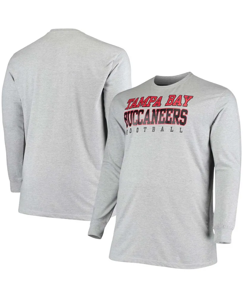 Buffalo Bills Fanatics Branded Big & Tall Practice Long Sleeve T-Shirt -  Heathered Gray