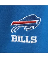 Men's Royal Buffalo Bills Craftsman Thermal Lined Full-Zip Hoodie