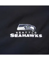 Women's College Navy Seattle Seahawks Full-Zip Sonoma Softshell Jacket