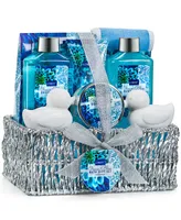 Lovery Home Spa Ocean Bliss Body Care Gift Set, 9 Piece