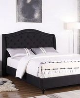 Myrick Upholstered Tufted Platform Bed