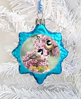 G.DeBrekht Spring Blossoms Keepsake Glass Ornament