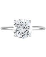 Grown With Love Igi Certified Lab Diamond Solitaire Engagement Ring (2 ct. t.w.) 14k White Gold