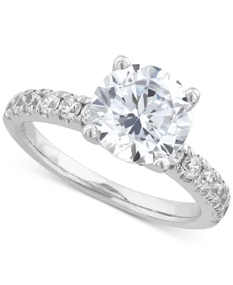 Grown With Love Igi Certified Lab Diamond Engagement Ring (3 ct. t.w.) 14k White Gold or &