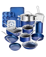 Granitestone 20-Piece Nonstick Bakeware and Cookware Set