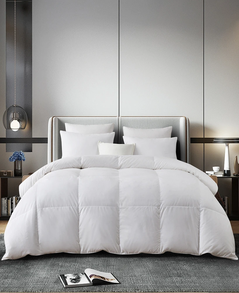 Serta European White Down & Feather All Season Comforter