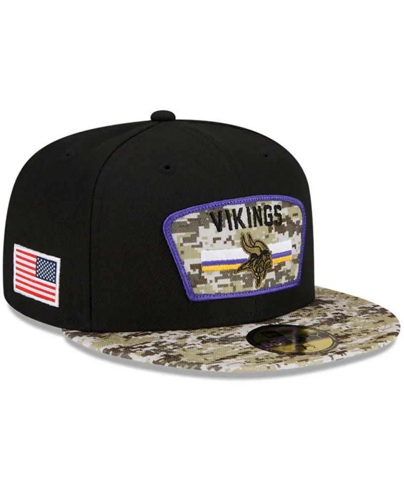 Men's New Era Black/Camo Philadelphia Eagles 2021 Salute To