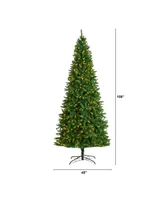 Green Valley Fir Artificial Christmas Tree, 9'