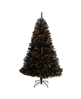 Artificial Christmas Tree with 400 Clear Led Lights and 1036 Tips, 6'