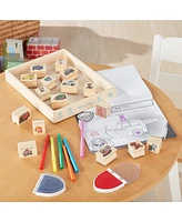 Melissa and Doug Paw Patrol 25 Piece Stamps Activity Play Set