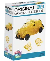 Areyougame 3D Crystal Puzzle - Classic Car Yellow