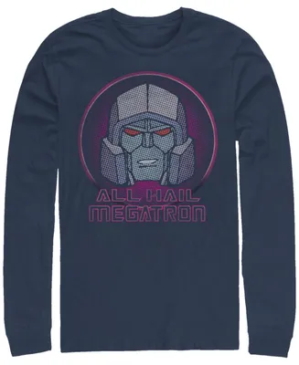 Men's Transformer All Hail Megatron Long Sleeve T-shirt