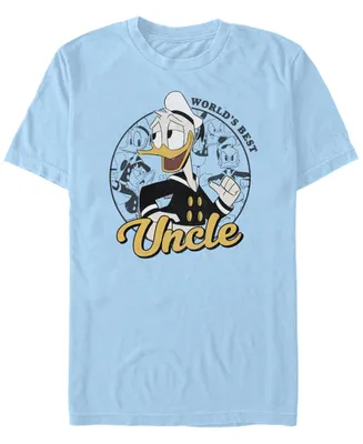 Men's Duck Tales Donald Uncle Short Sleeve T-shirt
