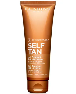 Clarins Self Tanning Face & Body Milky Lotion, 4.2 oz.