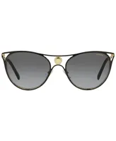 Versace Women's Polarized Sunglasses, VE2237 - Black, Gold