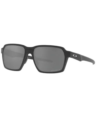 Oakley Men's Polarized Sunglasses, OO4143 Parlay