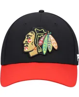 Men's Black Chicago Blackhawks Core Primary Logo Flex Hat