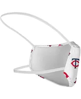 Multi Minnesota Twins All Over Logo Face Covering