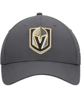 Men's Charcoal Vegas Golden Knights Logo Core Adjustable Hat