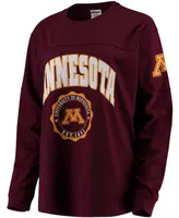 Women's Maroon Minnesota Golden Gophers Edith Long Sleeve T-shirt