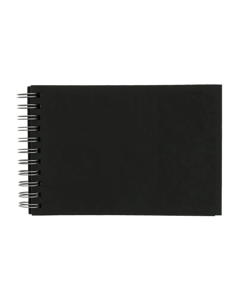 Fabriano Spiral-Bound Landscape Drawing Book - Black