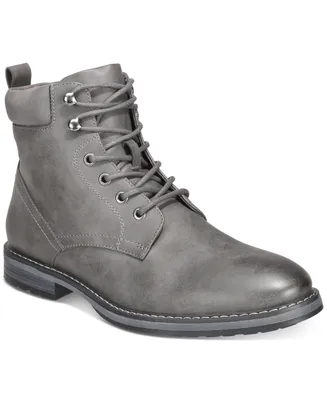 Club Room Men's Westin Lace-Up Boots, Created for Macy's