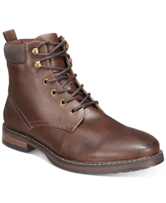 Club Room Men's Westin Lace-Up Boots, Created for Macy's