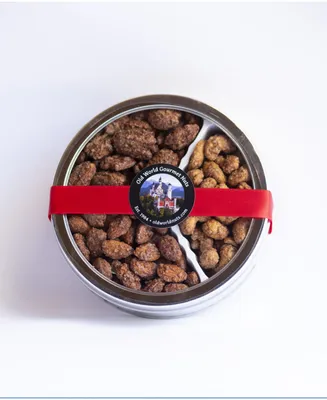 Old World Style Almonds Assorted Cinnamon Roasted Nuts Gift Tin, 12 oz