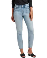 Silver Jeans Co. Women's Infinite Fit One Size Fits Four High Rise Skinny Jeans