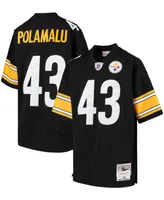 Mitchell & Ness Big Boys and Girls Pittsburgh Steelers 2005 Gridiron Classics Retired Player Legacy Jersey - Troy Polamalu