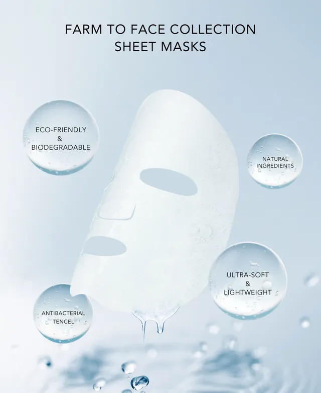 Foreo Farm 3 Bulgarian Face Sheet To | Mall - Rose, Hawthorn Mask